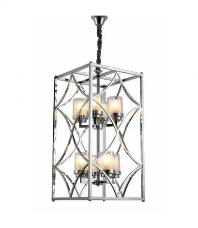 Подвесной светильник Lumina Deco Quadrato LDP 1223-8 CHR (220V, на цепи)