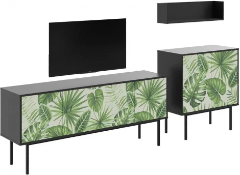 Композиция Boho Color 4 ОГОГО (арт.599585), (ЛДСП/Черный)