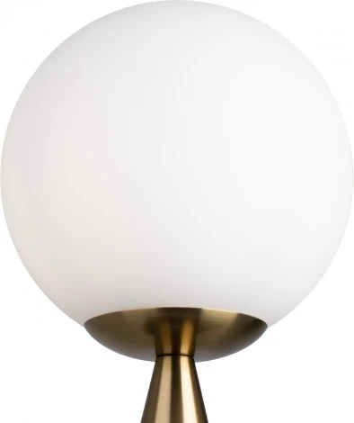 Настольная лампа Freya Glow FR5289TL-01BS (220V, выключатель, шар)