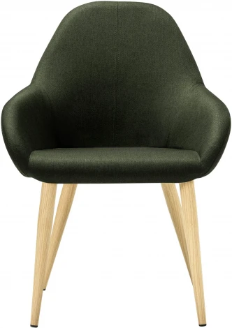 Кресло Kent темно-зеленый/нат.дуб R-Home арт.410119121h_ТмЗел_н.дуб