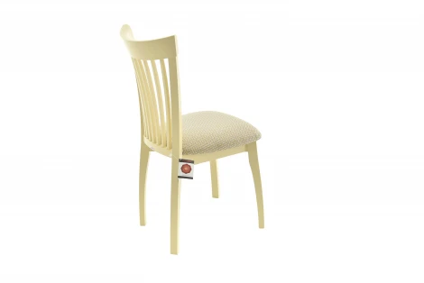 Стул, Слоновая кость/Жаккард Атина 160/1 Аврора Тулон 101986