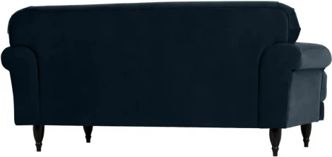 Диван Italia ОГОГО (арт.329515), (Ткань/Темно-синий)