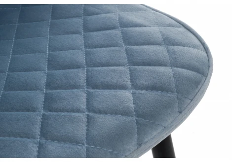 Стул Woodville на металлокаркасе Capri голубой 11661