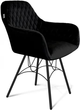 Стул Sheffilton SHT-ST38/S100 ночное затмение/черный муар