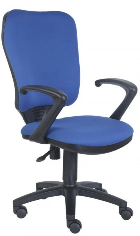 Кресло Бюрократ Ch-540AXSN синий 26-21 крестовина пластик