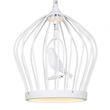 Подвесной светильник Favourite Chick 1931-2P (LED, 220V, на цепи, птички, клетка)