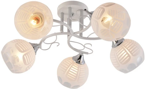 Потолочная люстра Seven Fires Saffi SF3374/5C-WT-CR-WT