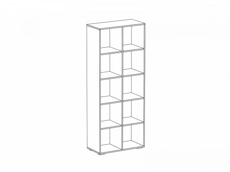 Стеллаж Play ОГОГО 331772 (ясень коимбра)