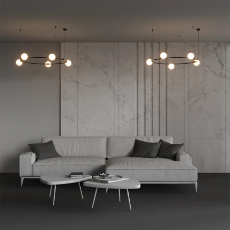 Трековый светильник модульный низковольтный светодиодный 24V 5W 3000K Maytoni Technical Luna TR236-1-5W3K-B