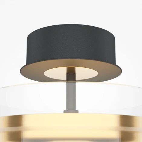 Потолочный светильник круглый Maytoni Dress code MOD348CL-L18BBS3K (LED, 220V, круглые)