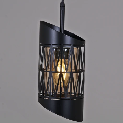 Подвесной светильник Reluce 08001-0.9-01 BK (220V, на проводе)