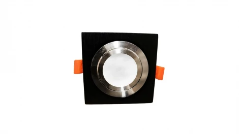 Встраиваемый точечный светильник Lumina Deco Luka LDC 8062-L90 BK+SL