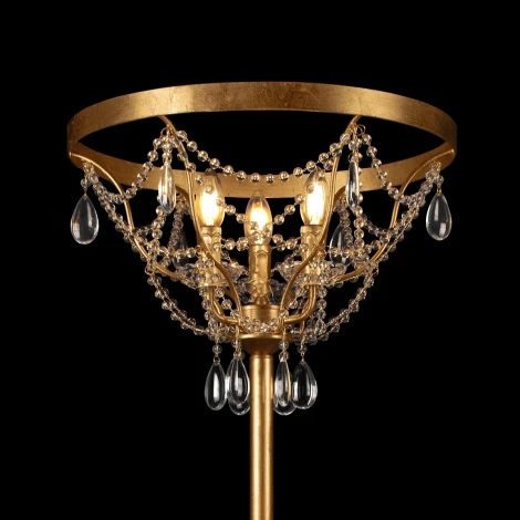 Торшер со стеклянными подвесками в форме подсвечника Loft It Foil 10430F