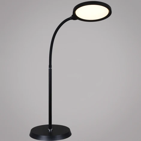 Торшер светодиодный с таймером с регулировкой цветовой температуры и яркости Reluce 00071-0.7-01 BK