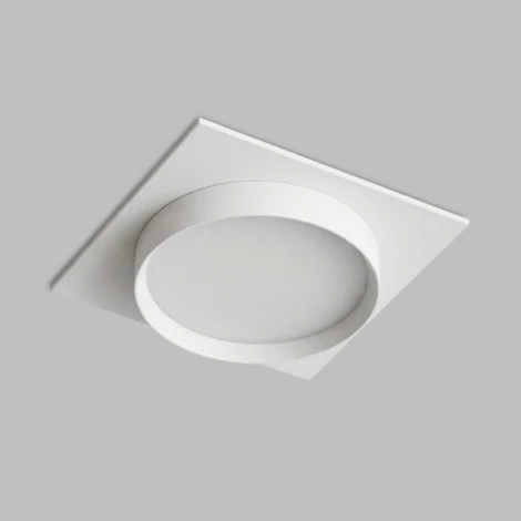 Встраиваемый светильник Denkirs Ratio DK-DH2001-WH GX53 15 Вт LED белый алюминий акрил