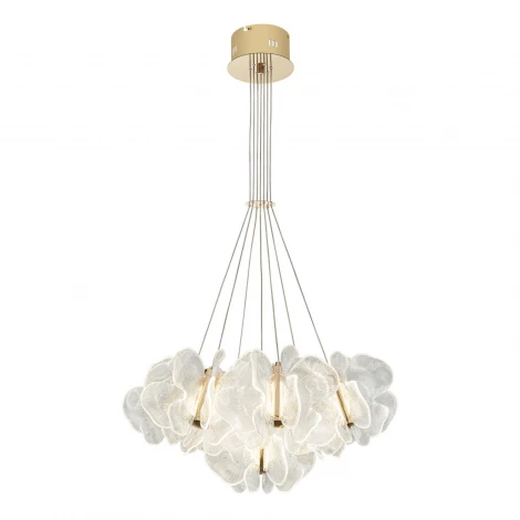 Подвесная люстра светодиодная Modelux ML.6222.650 CP