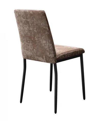 Стул DikLine 270 M05 шоколад, ножки черные 00-00077523 00-00077523