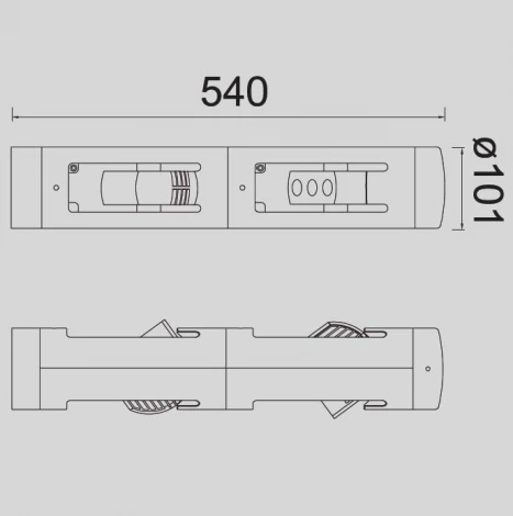 Архитектурная подсветка Oasis Light W6141-2