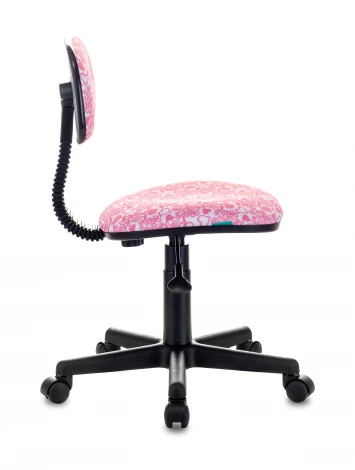 Кресло детское Бюрократ CH-201NX розовый сердца Hearts-Pk крестовина пластик