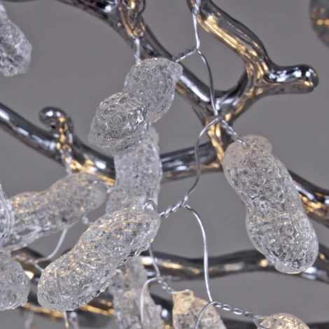 Потолочная люстра на штанге хрустальная Reluce 33029-0.4-600 CH