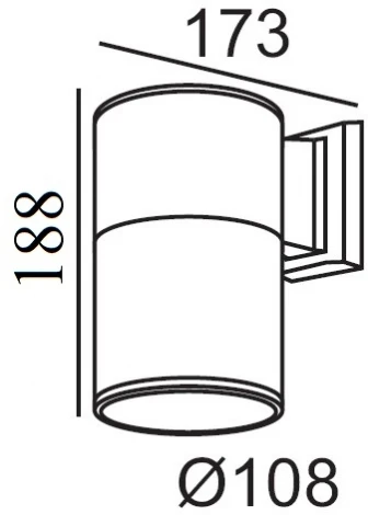 Архитектурная подсветка TUBE 78002L S (220V, IP44)