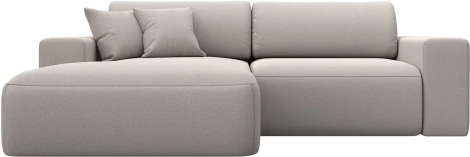 Диван угловой Лига-036 НПБ Классик левый угол Лига Диванов (Замша) арт.127742L