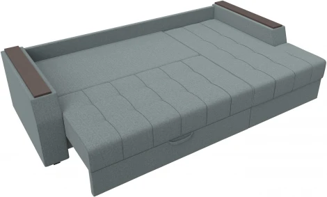 Диван угловой Эмир БС правый угол (Серый/Рогожка) Лига Диванов арт.123011