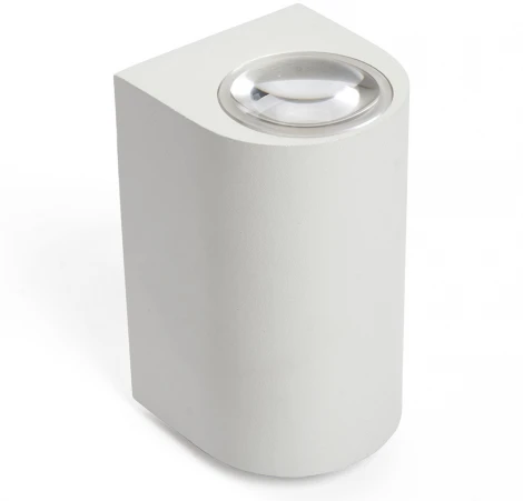 Архитектурная подсветка Feron Корфу 48478 DH053, 2*5W, 800Lm, 4000K, белый Бостон (LED, 220V, IP54)