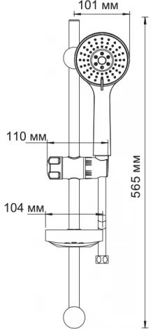 Душевой гарнитур Wasserkraft A005
