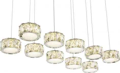 Подвесной светильник Globo Amur 49350-92H (LED, 220V, на проводе, круглые)