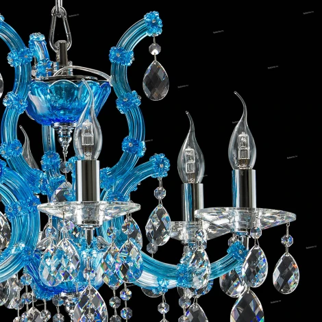 Подвесная люстра Osgona Champa blu 698065