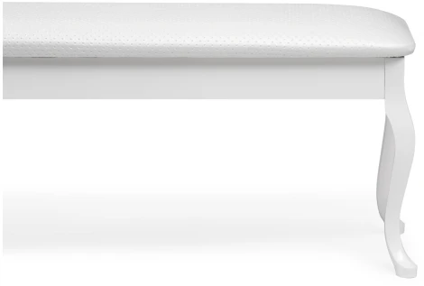 Банкетка Хиль белая / кожзам белый пунто 515157 Woodville