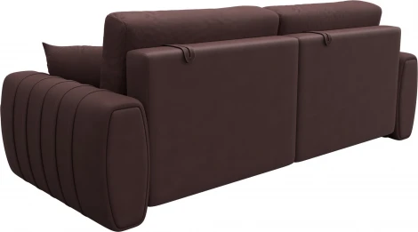 Диван прямой Лига-057 НПБ Лига Диванов (Замша) арт.129225