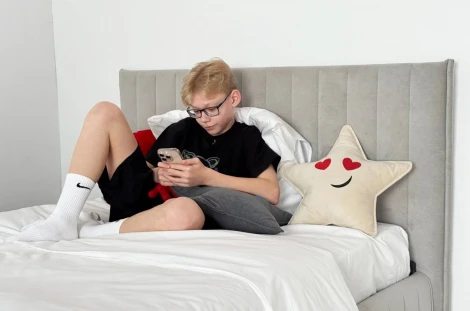 Кровать с подъемным механизмом Твикс 120х200 см ZP.KM1.2-25.2173 Mebelson