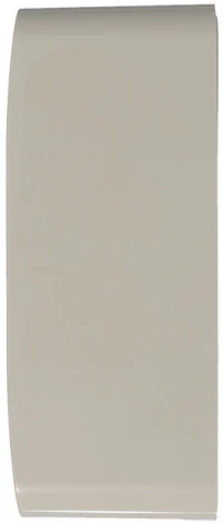 Розетка накладная двойная с заземлением и шторками (бежевый) Systeme Electric Blanca BLNRA011217