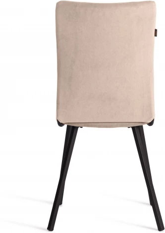 Стул обеденный La Rousse (Флок /Бежевый,Черный) Tetchair арт.24659