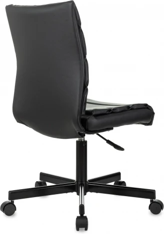 Кресло Бюрократ CH-320M черный эко.кожа крестов. металл черный пластик черный