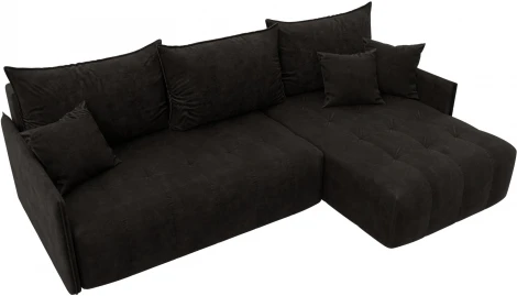 Диван угловой Лига-054 НПБ угол универсальный Лига Диванов (Велюр) арт.129054