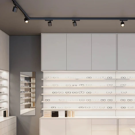 Трековый светильник светодиодный LGD-DYKE-2TR-R60-8W Day4000 (WH, 50 deg, 230V) (Arlight, IP20 Металл) 052255