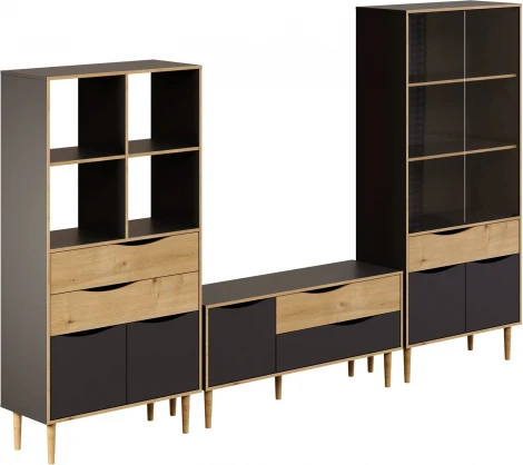 Композиция Like 1 ОГОГО (арт.344441), (ЛДСП/Коричневый)