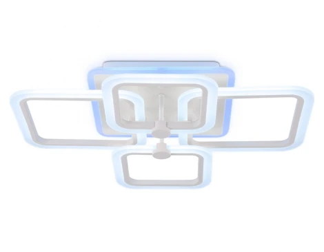 Потолочная люстра Ambrella Acrylica FA533 (регулировка яркости, LED, 220V, пульт управления, управление смартфоном, умный дом - PC.Lamper)