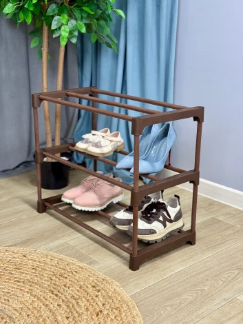 Полка для обуви Sheffilton SHT-SR6-P коричневый 5223362201