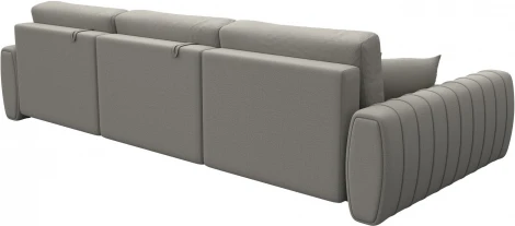 Диван угловой Лига-057 НПБ Лонг угол левый Лига Диванов (Рогожка) арт.129292L