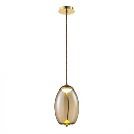 Подвесной светильник Lumien Hall Avila LH4110/1PA-GD-AM