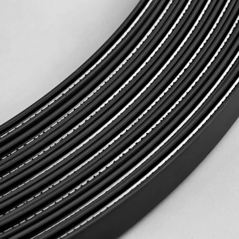 Шинопровод гибкий низковольтный 48V 20m черный Lightstar Due Hermes 510207