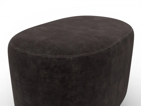 Пуф 003 (ДСП,Фанера/Дерево/Велюр/Коричневый) Лига Диванов 132499