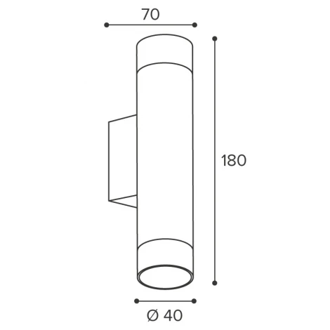 Светильник Wolta WSL-MR11/W15BG под лампу MR11 с цоколем GU10 Черный / золотой PETITE