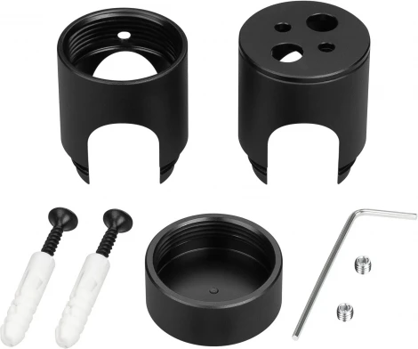 Крепление MonLIGHT-CYL-D18-DUO-BLACK (Arlight, Металл) 047340