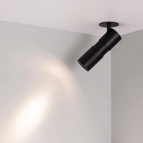 Встраиваемый спот LGD-ARTEMIS-BUILT-FLAP-R55-12W Warm3000 (BK, 8-80 deg, 230V) (Arlight, IP20 Металл) 051796 (LED)