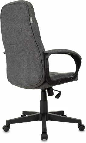 Кресло руководителя Бюрократ CH 002 Fabric серый 3C1 крестов. пластик